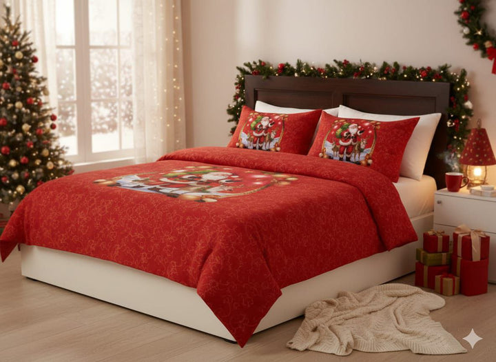 completo lenzuola natalizio