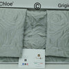 Tris centri con disegni jacquard