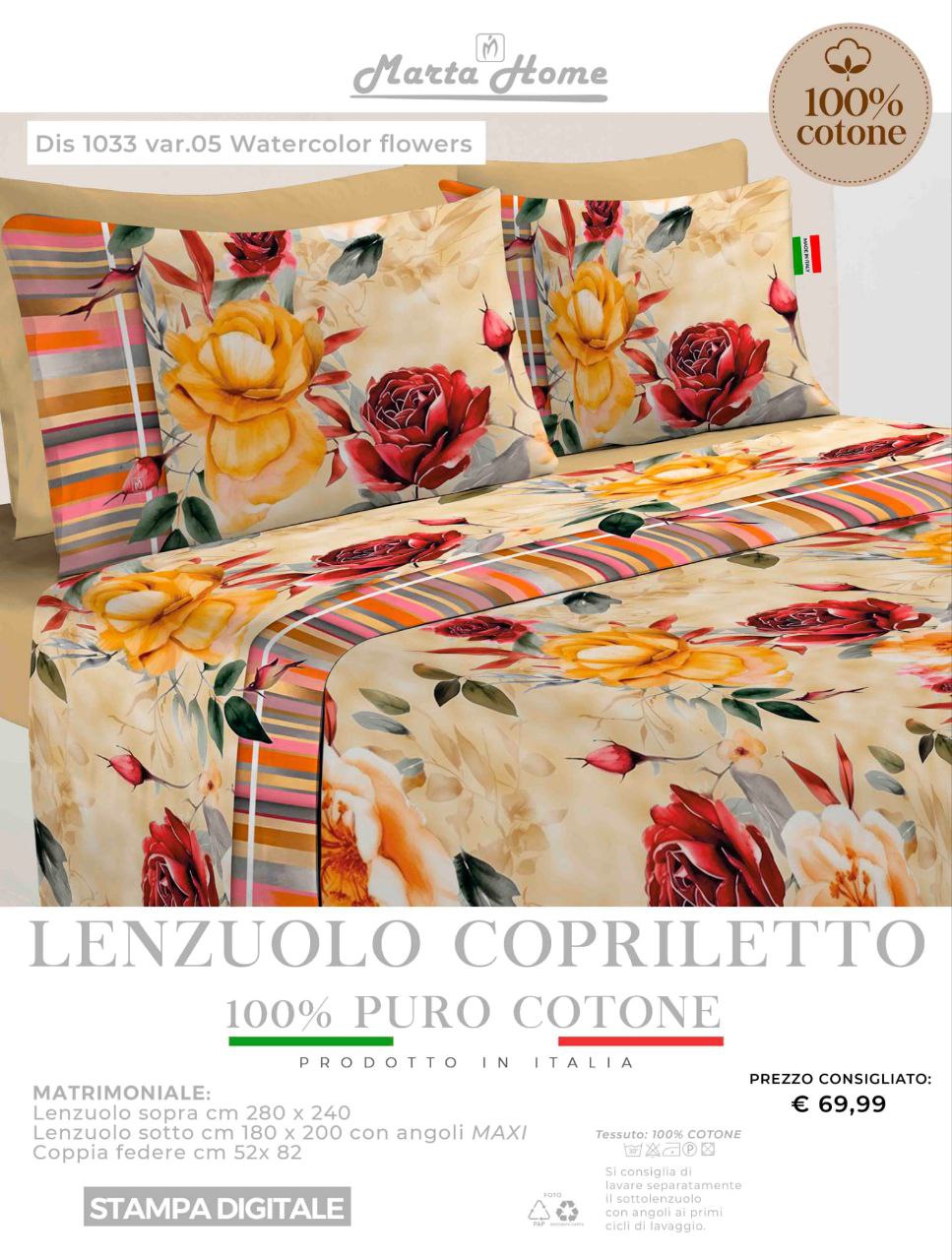 Lenzuola Marta Marzotto