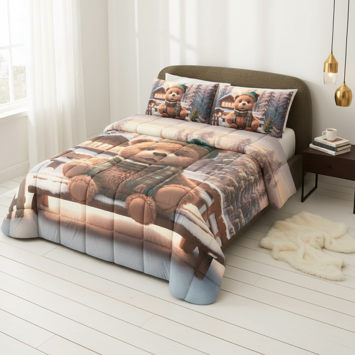 Trapunta matrimoniale teddy