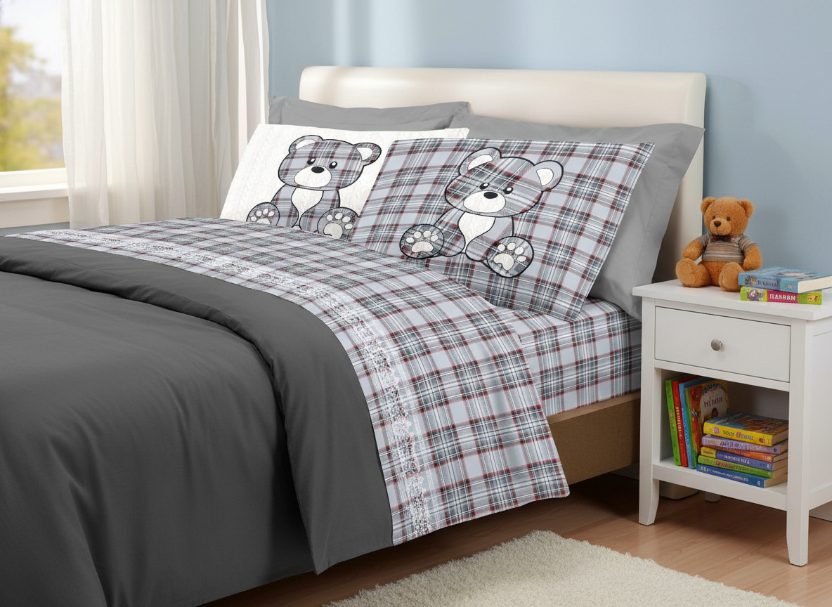 Completo lenzuola pensieri delicati