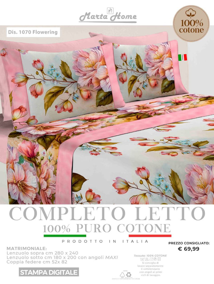 Lenzuola  Marta Marzotto in Stampa Digitale