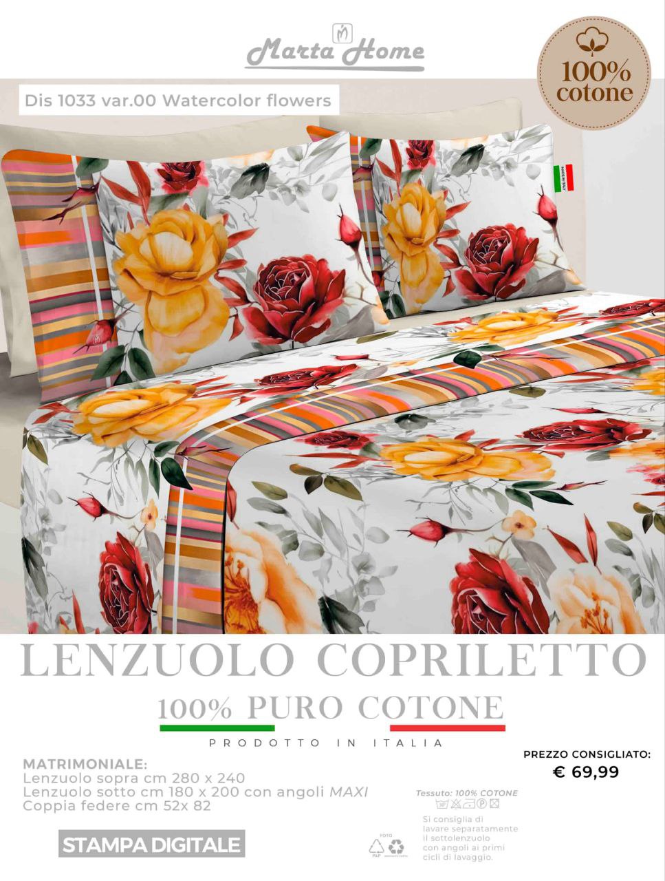 Lenzuola Marta Marzotto