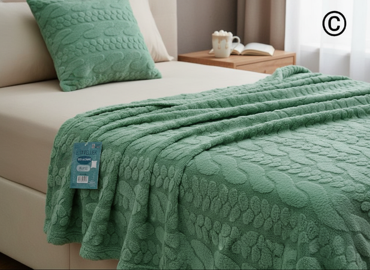 plaid jacquard in morbidissimo coral: