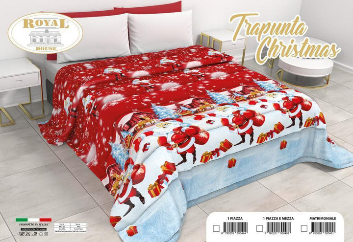 Trapunta natalizia matrimoniale