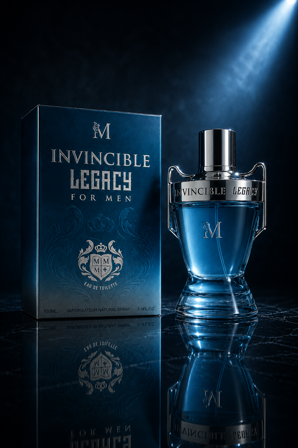 Invincible Legacy For Men – Profumo Uomo Acquatico Legnoso 100 ml Ngiolet Jeans