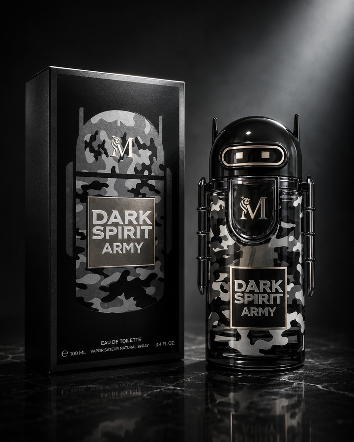Dark Spirit Army – Profumo Uomo Aromatico Legnoso 100 ml Ngiolet Jeans