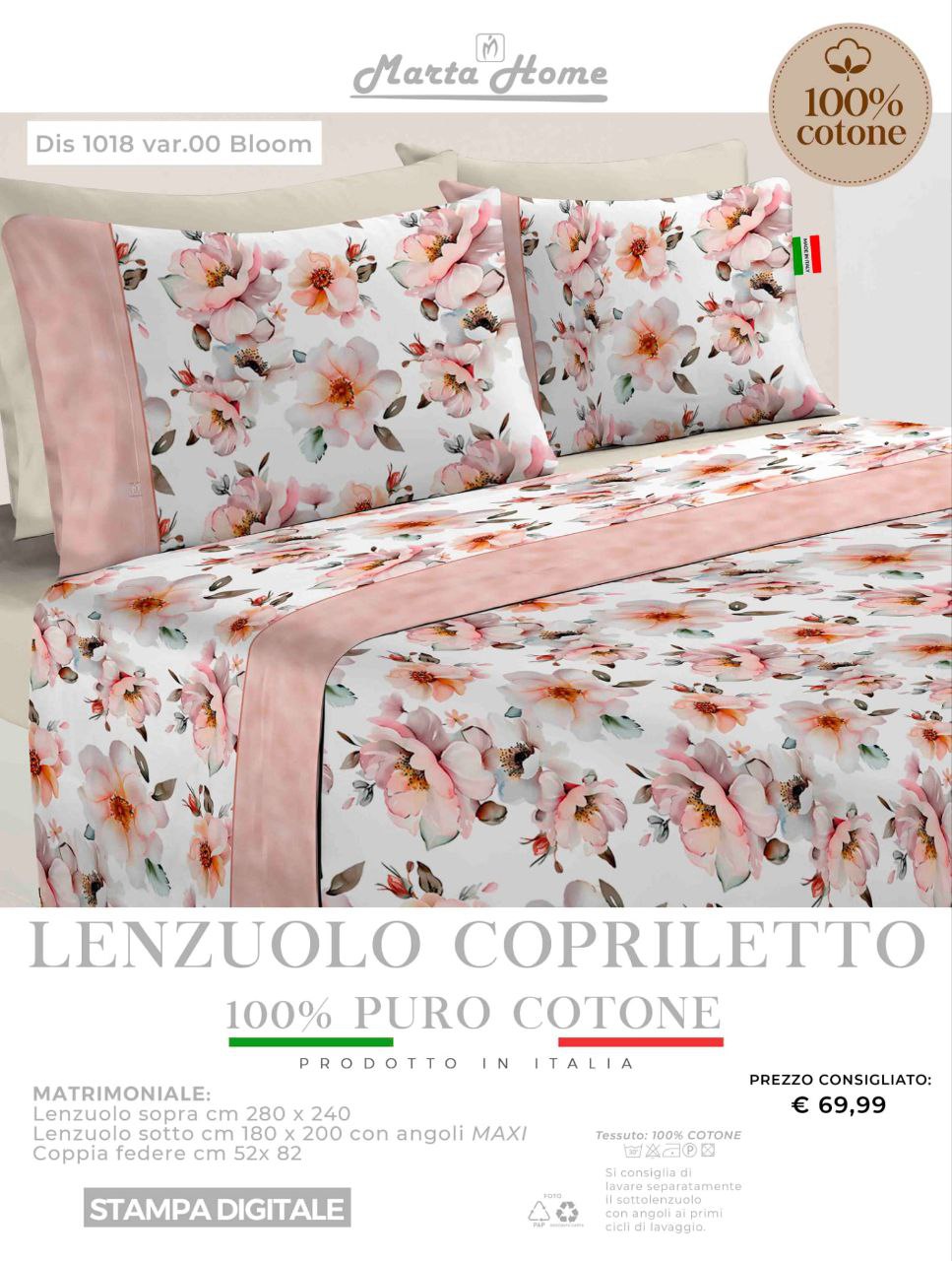 Lenzuola Marta Marzotto in Stampa Digitale!