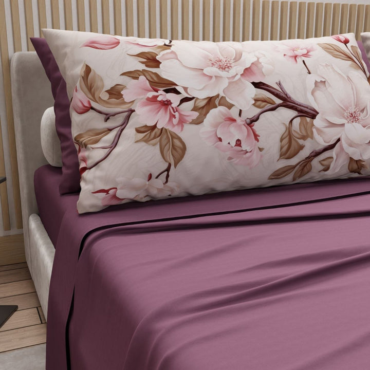Completo Lenzuola Magnolia Rosa