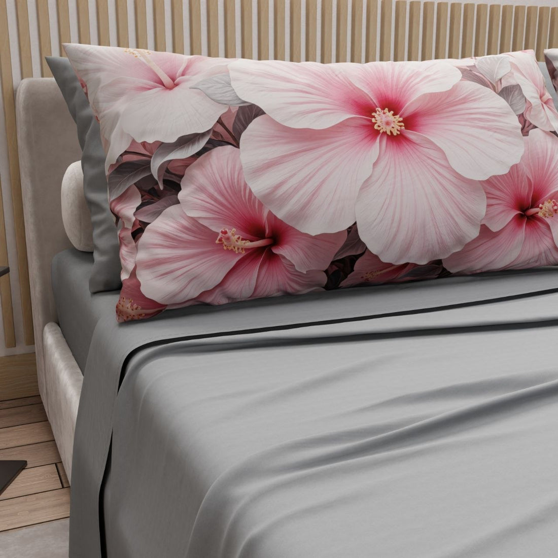 Completo Lenzuola Hibiscus Rosa