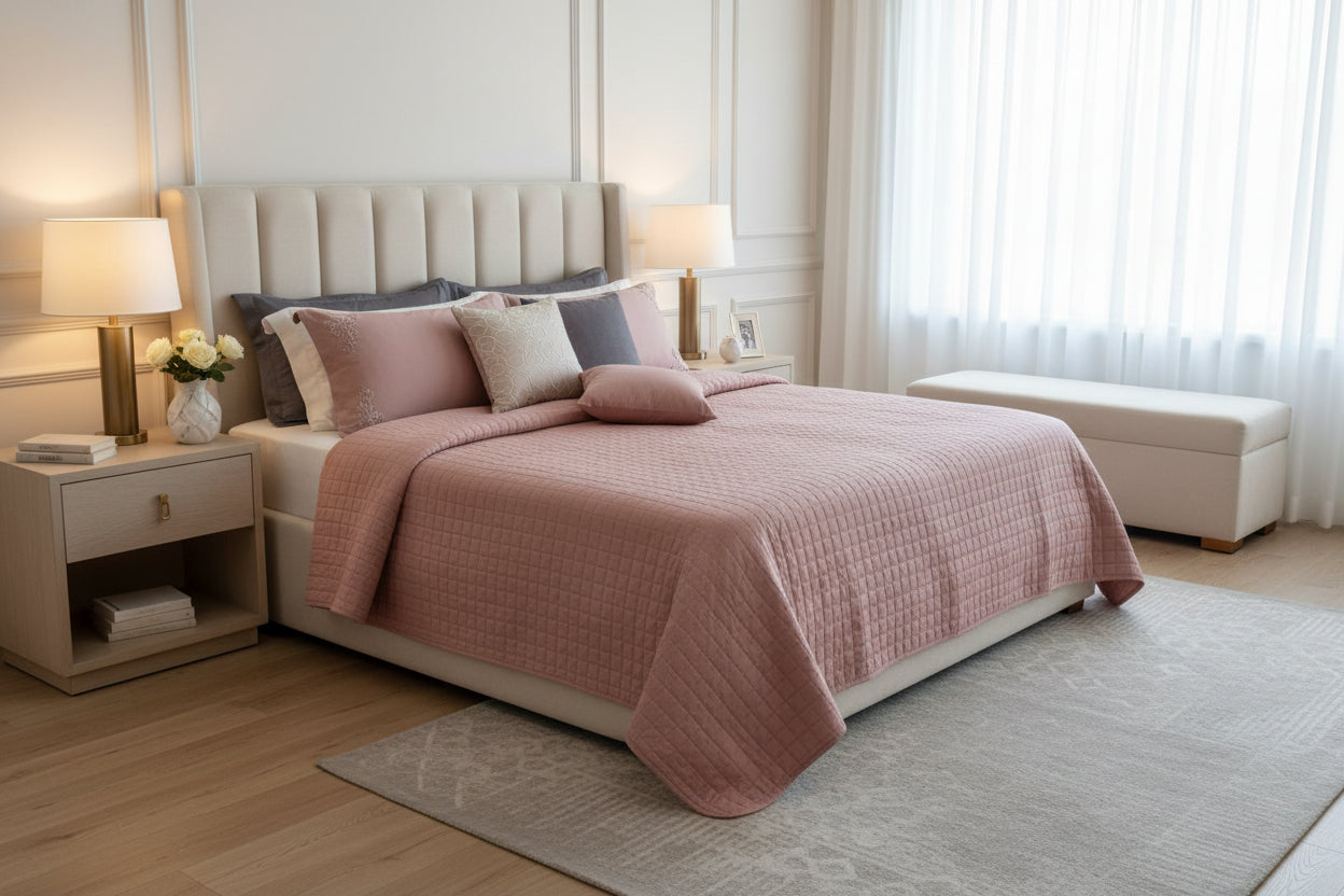 trapuntino tinta unita matrimoniale