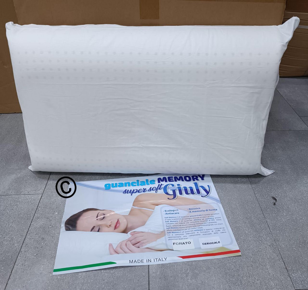 Guanciale Memory Ondulato Orto-Cervicale