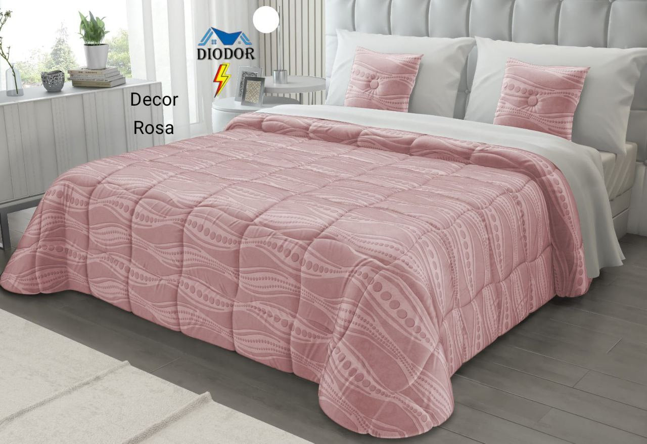 Nuova Trapunta Diodor in Morbidissimo Velluto Jacquard Inciso