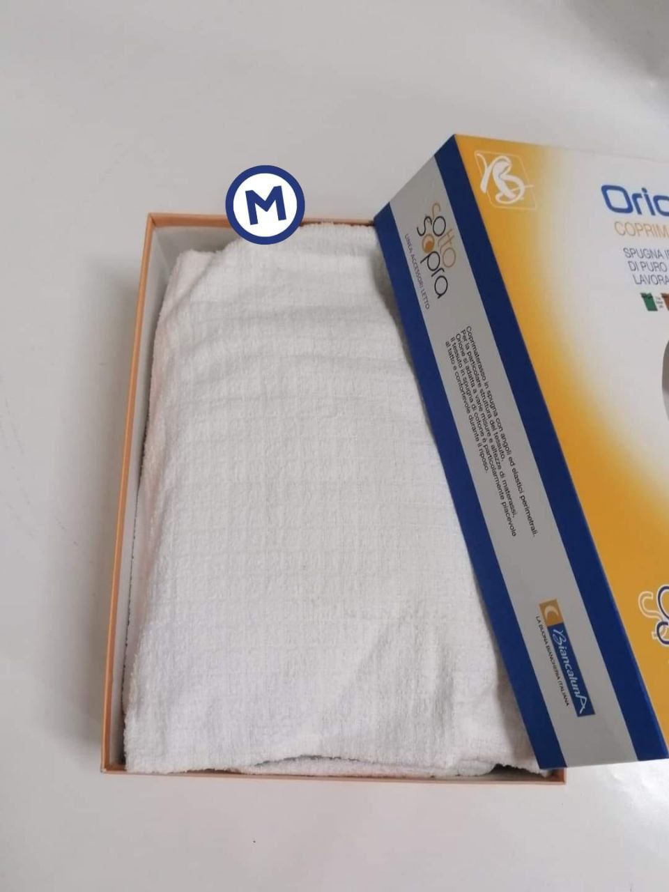 Coprimaterasso in Morbida Spugna Jacquard