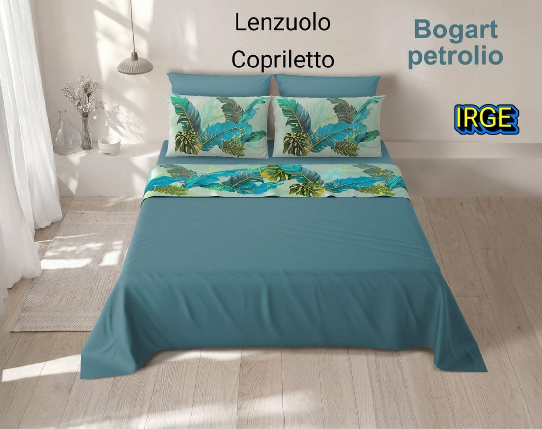 set lenzuolo copriletto foresta