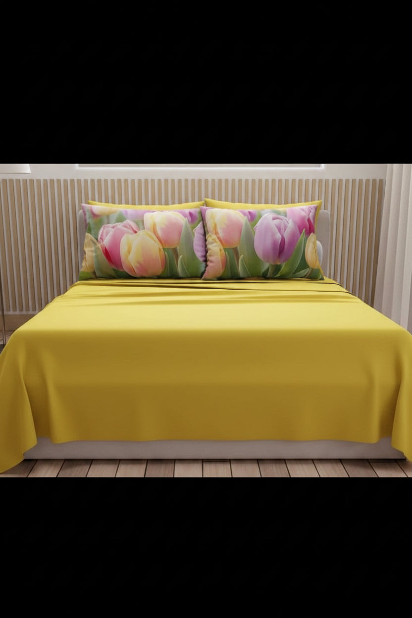 Completo lenzuola tulipano