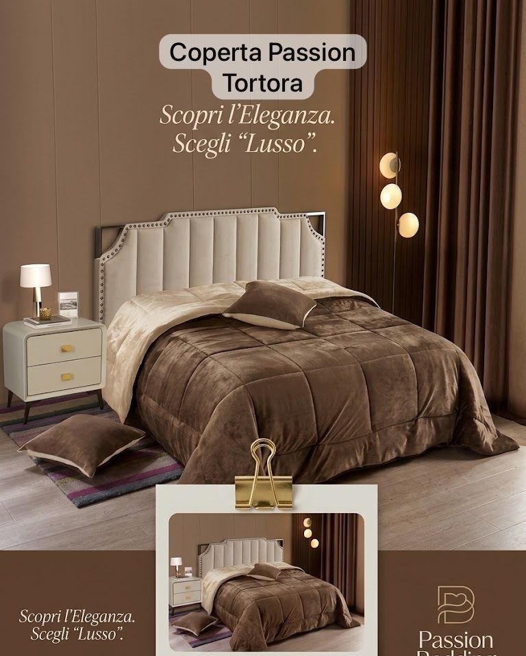Coperta Sogno di Lusso  con 2 federe omaggio