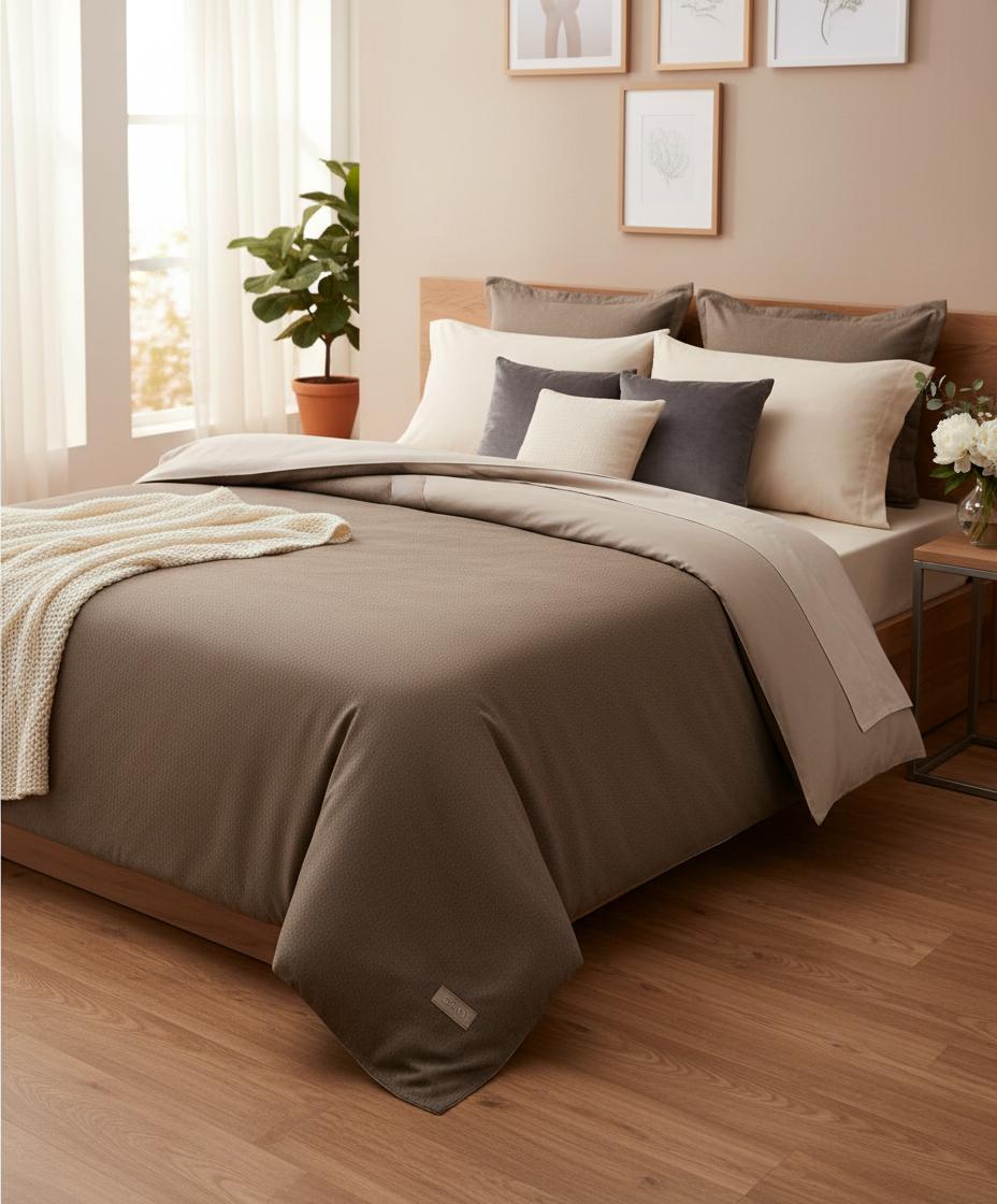 copri piumino tinta unita